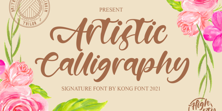 The Artistry of Calligraphy Fonts: A Journey into Timeless Elegance and Expressive Design